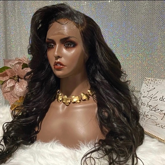 💜New30-32”Beautiful Serenity 100%Brazilian Human Hair HD Transparent Lace Wig💜 - Picture 7 of 10